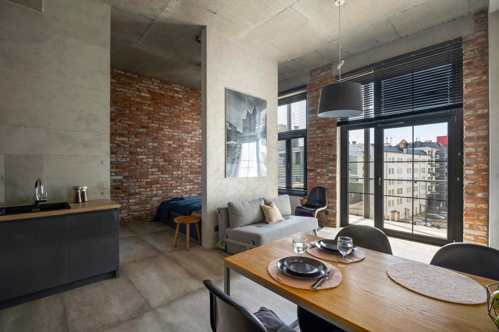 Brooklyn Loft Apartment - Old Town, Free Parking Breslavia Esterno foto